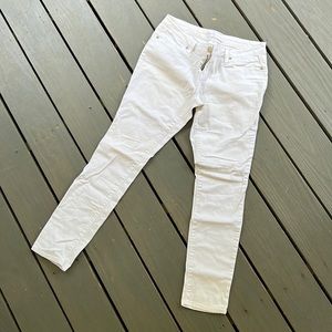 No Boundaries- White Pants